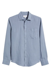 Linen Button-Up Shirt