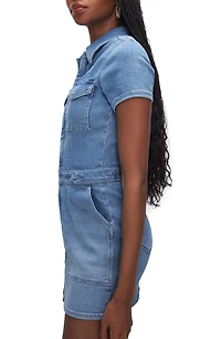 Fit for Success Denim Utility Dress