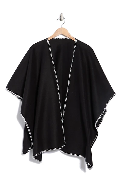 Blanket Stitch Ruana