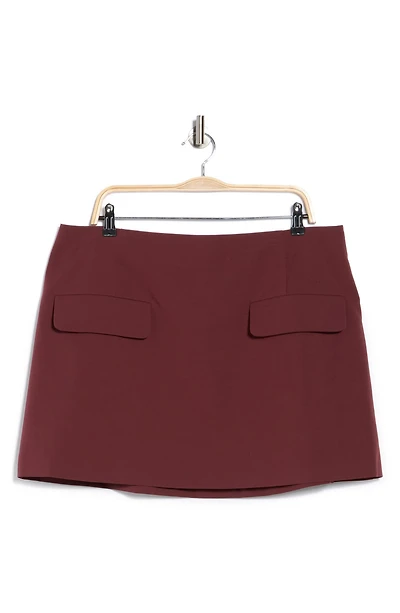 Tailored Detail Miniskirt