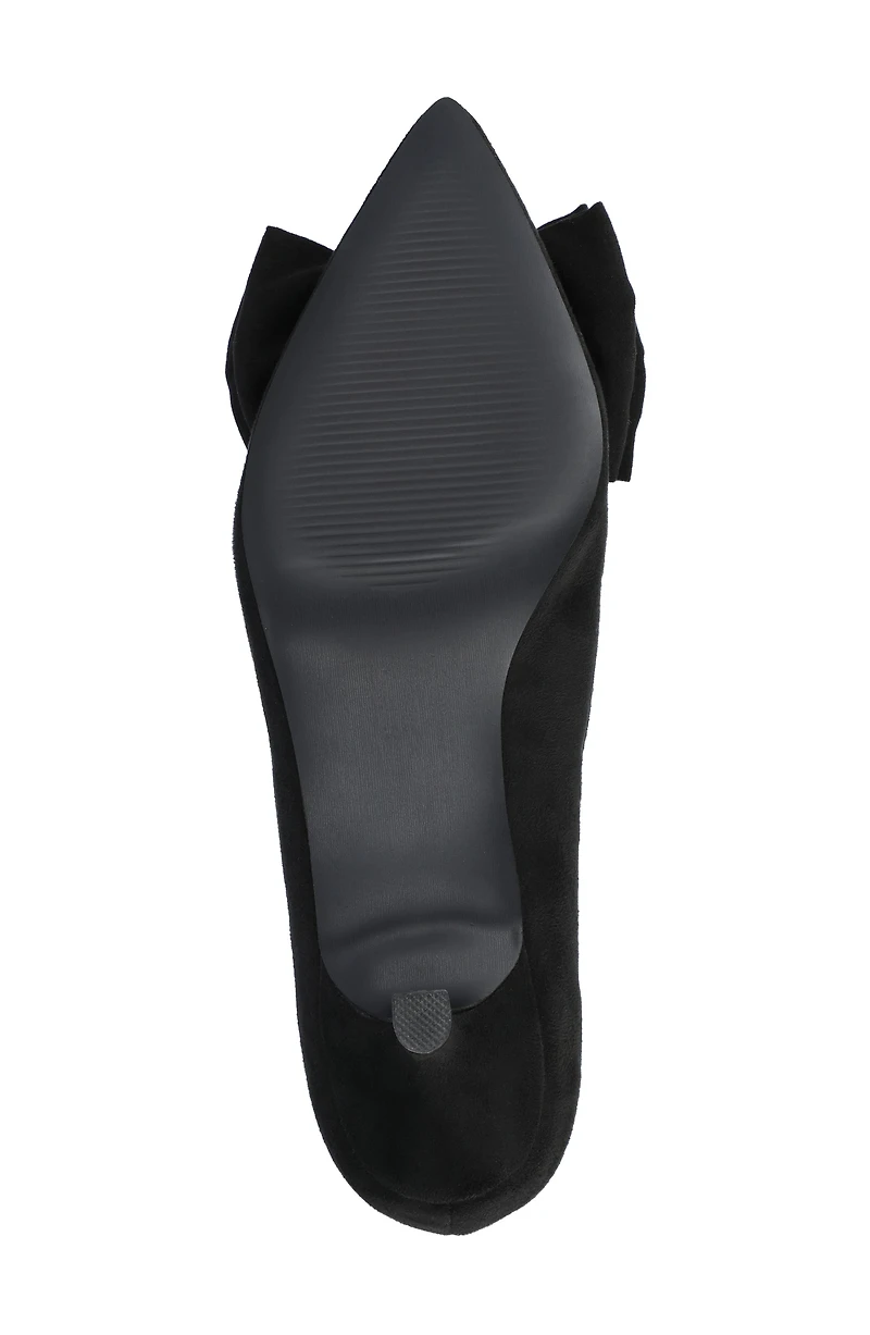 JOURNEE Orana Bow Kitten Heel Pump