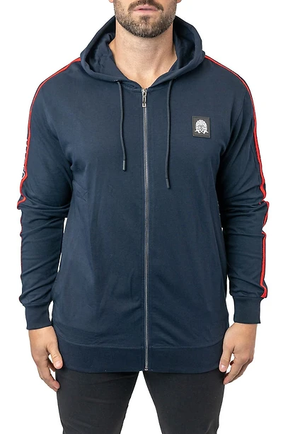 Leo Hooded Zip-Up Sweatshirt