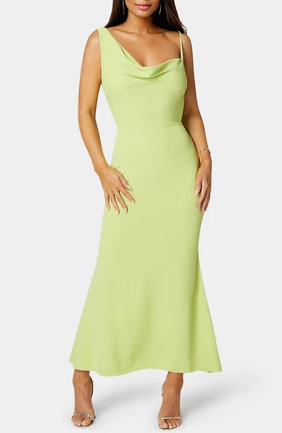 Airflow Cowl Neck Maxi Dress