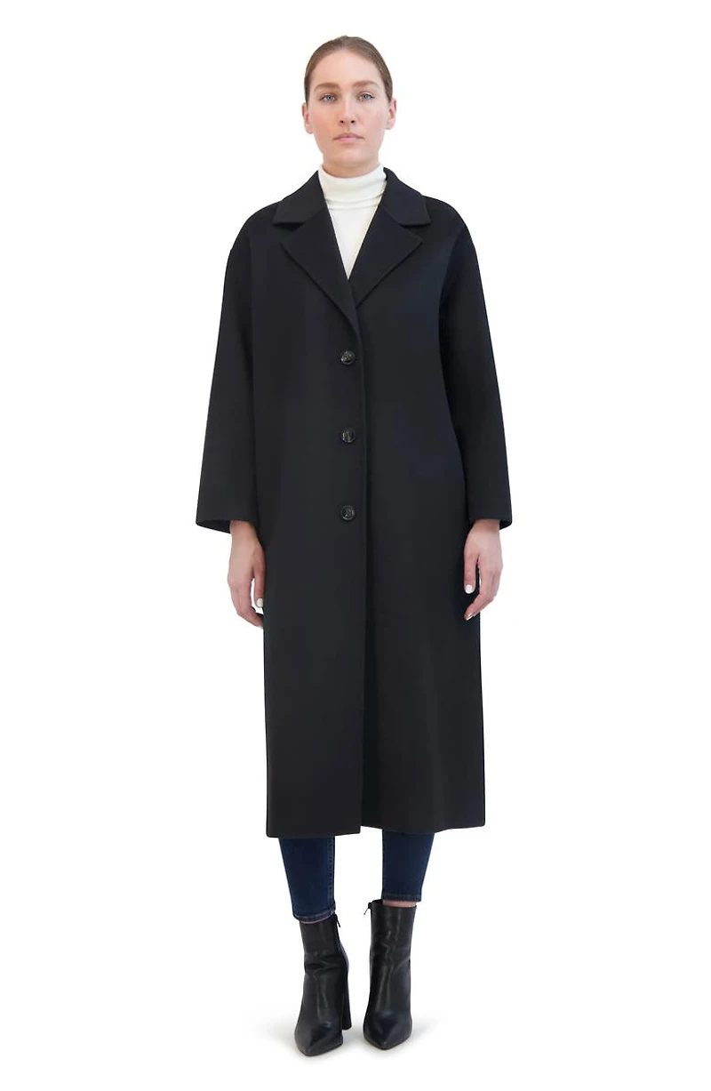 Double Faced Wool Refer Coat