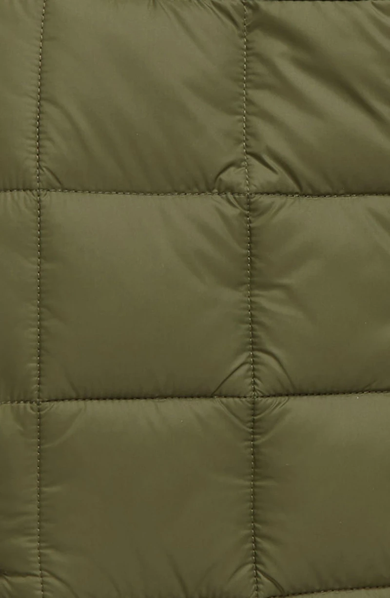 Kids' Tommy Lauren Faux Fur Lined Quilted Jacket