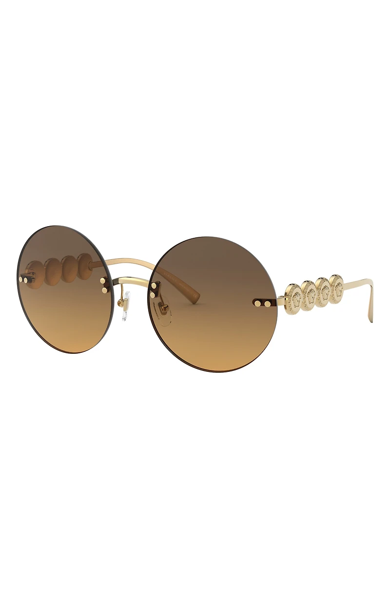 59mm Round Sunglasses
