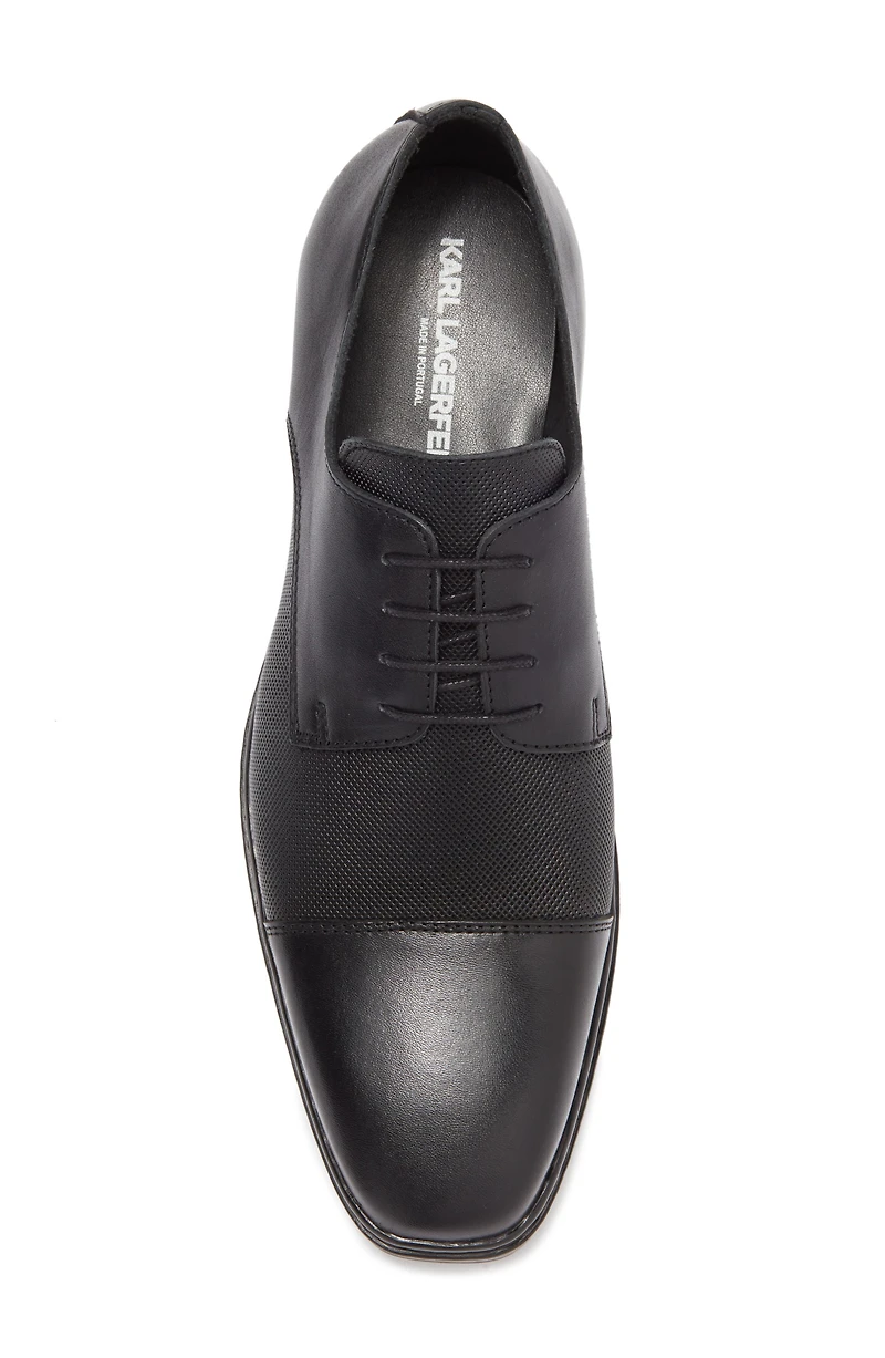 Leather Cap Toe Derby