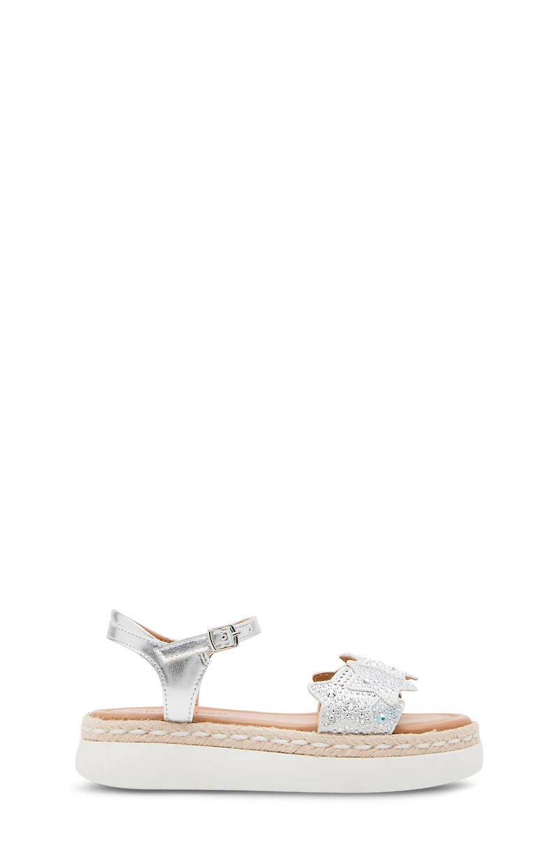 Kids' Jgems Ankle Strap Espadrille Platform Sandal