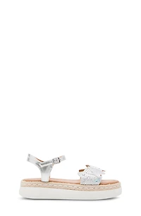 Kids' Jgems Ankle Strap Espadrille Platform Sandal