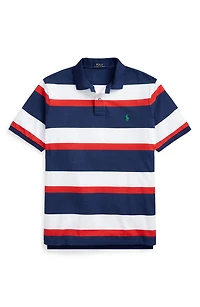 Stripe Piqué Polo