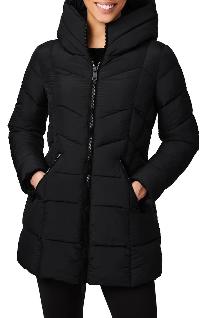Hooded Water Resistant Puffer Jacket