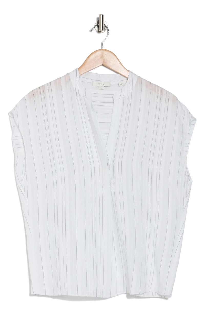 Split Neck Dolman Sleeve Top