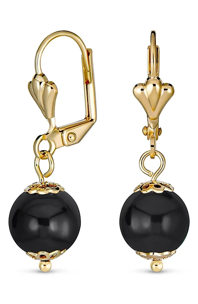 Stone Drop Earrings