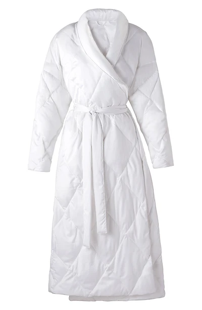 Satin Diamond Quilted Robe