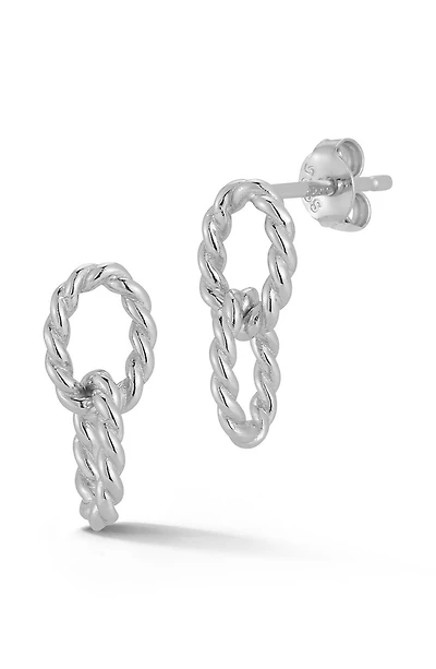 Twisted Drop Earrings