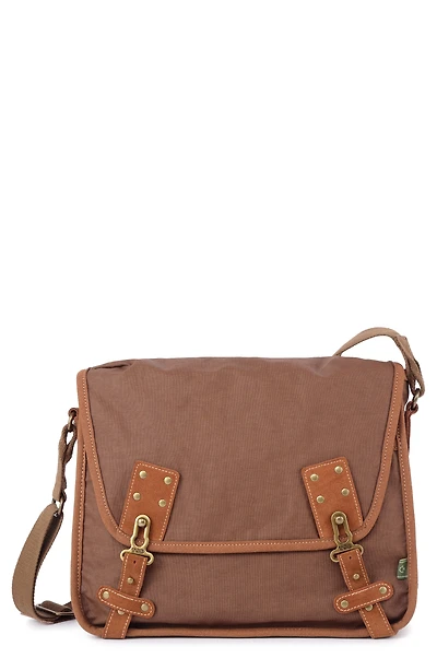 Dolphin Studded Messenger Bag