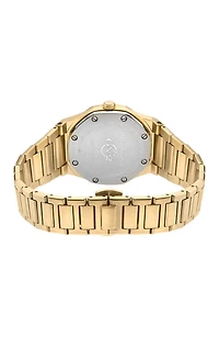 Palmanova Diamond Ion Plated Bracelet Watch, 33mm
