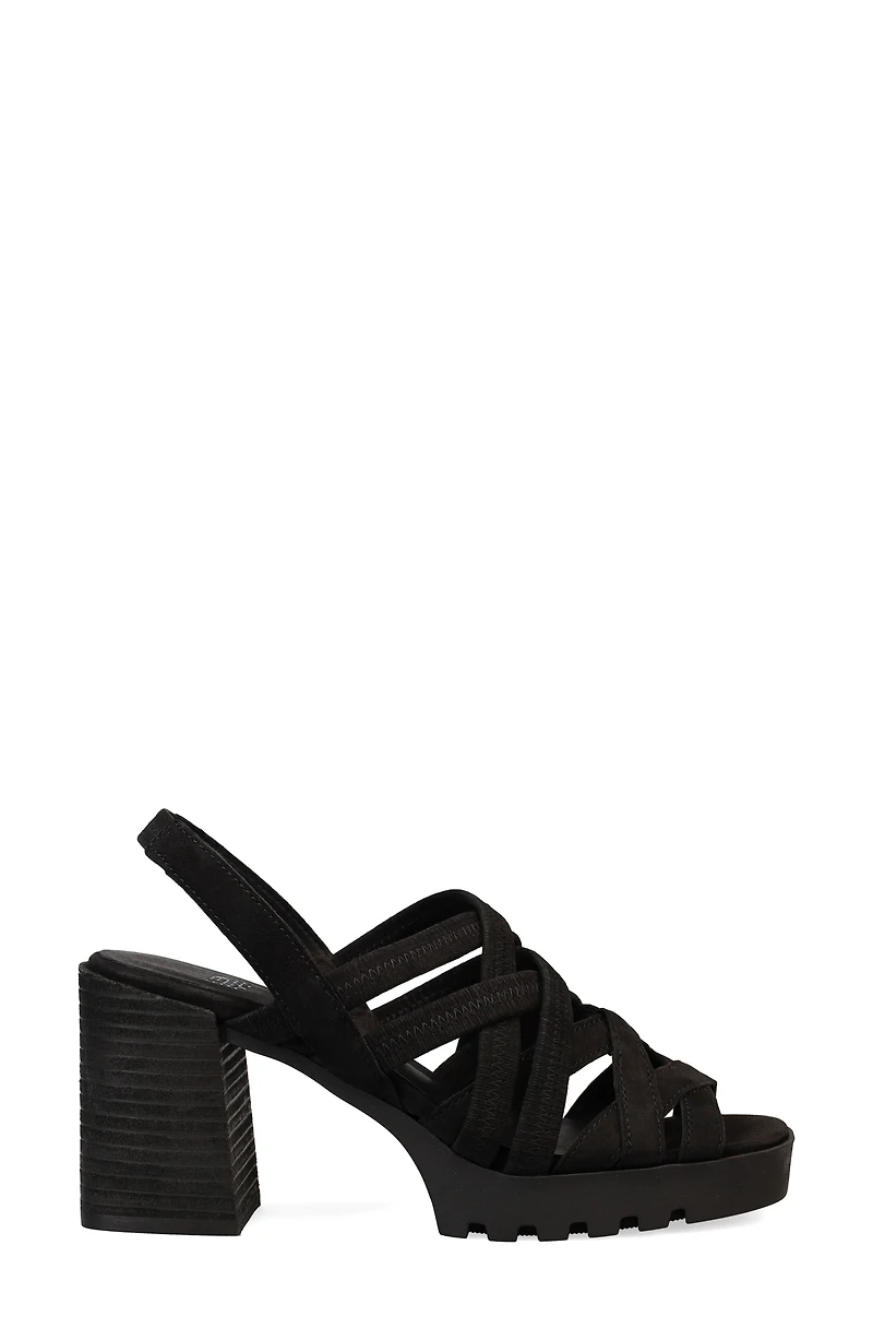 Tally Strappy Slingback Platform Sandal