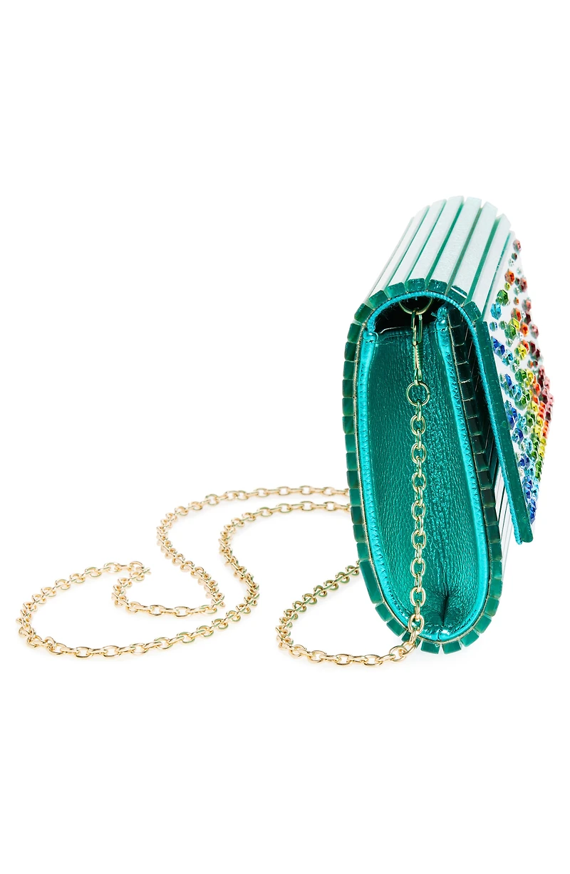 Party Glitter Envelope Clutch