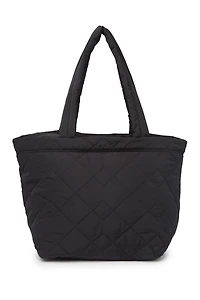 Medium Quilted Nylon Tote