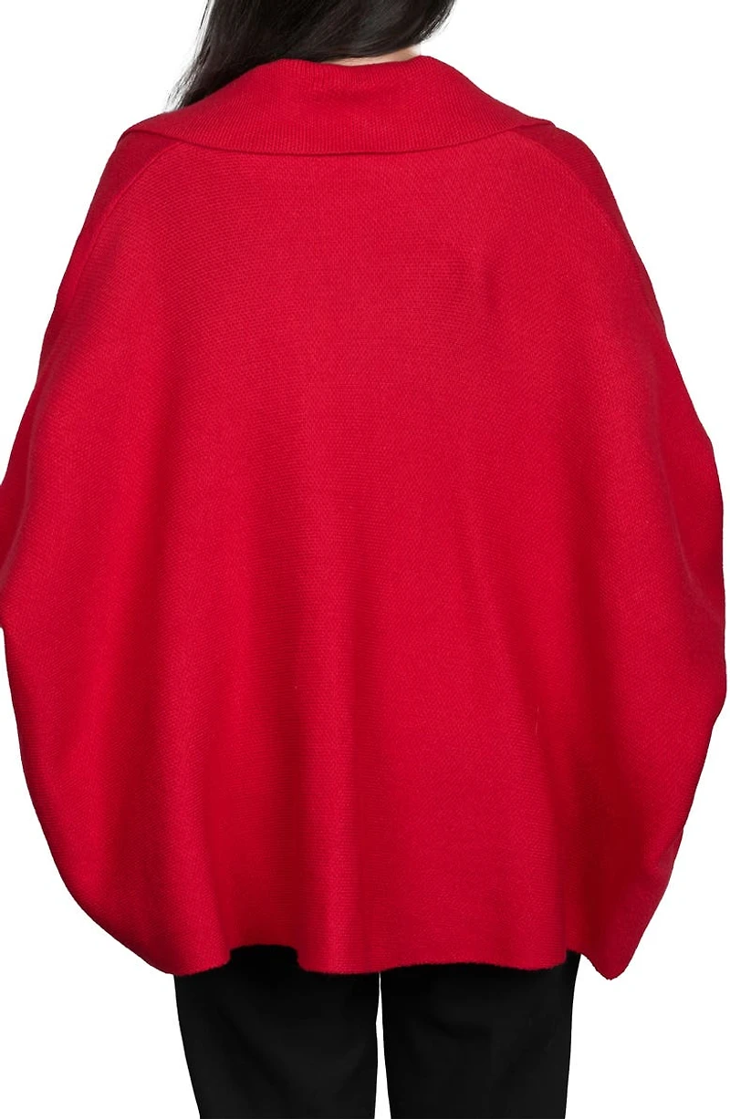 Oversize Ribbed Knit Cardigan
