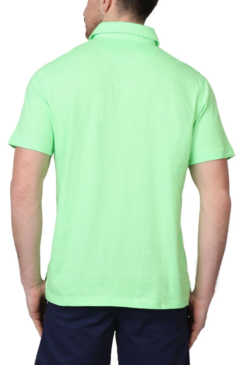 Supersoft Stripe Yarn Dye Polo