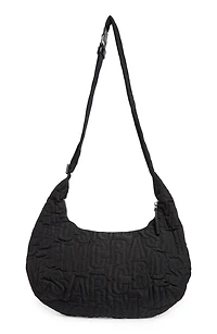 Jumbled Logo Workwear Nylon Crossbody Bag
