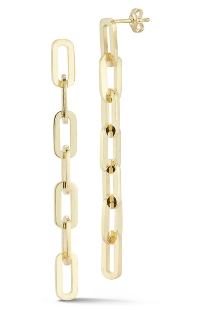 7-Link Drop Earrings