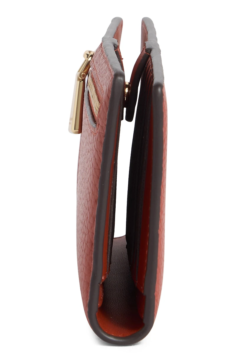 taylor pebbled leather slim wallet