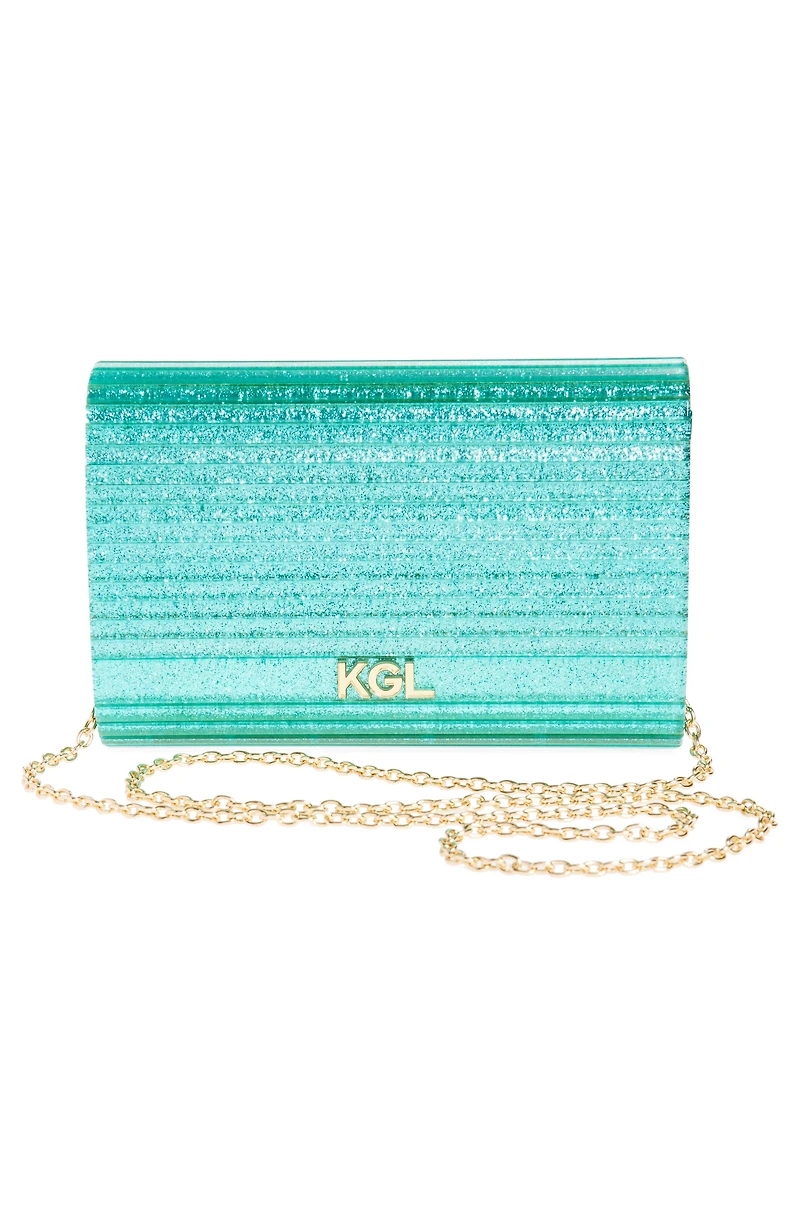 Party Glitter Envelope Clutch