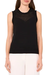 Cotton Sleeveless Sweater