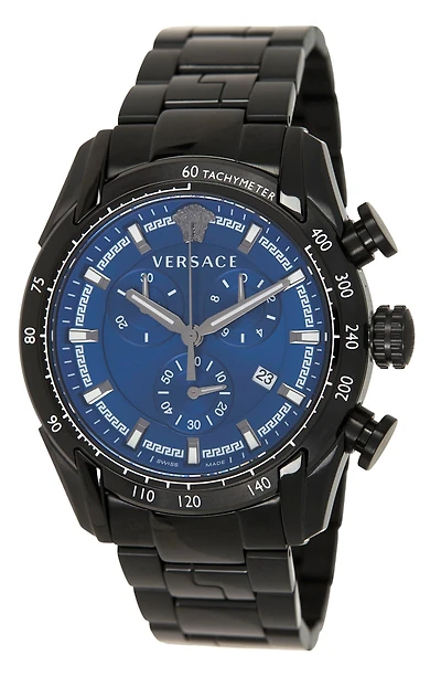 Men's V-Ray Bracelet Watch, 44mm