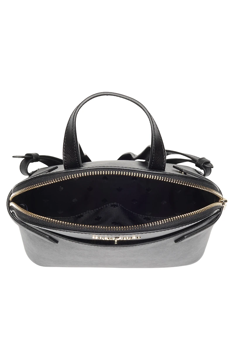 staci saffiano leather dome backpack