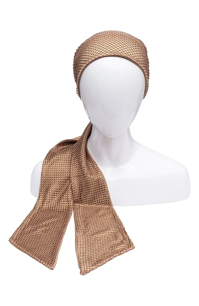 Crystal Mesh Headscarf