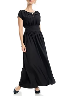 Front Keyhole Maxi Dress