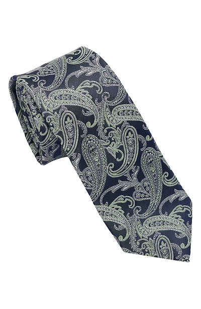 Paisley Print Tie