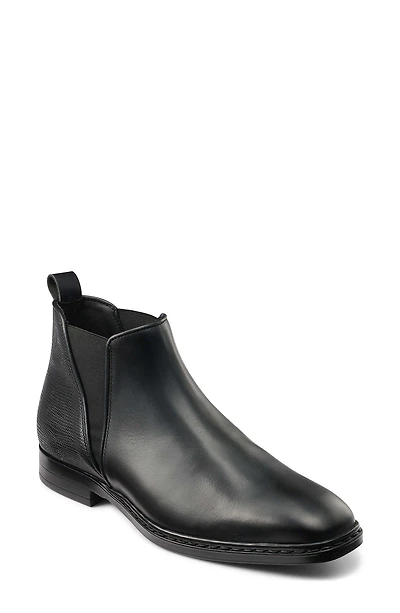 Lizard Embossed V-Gore Chelsea Boot