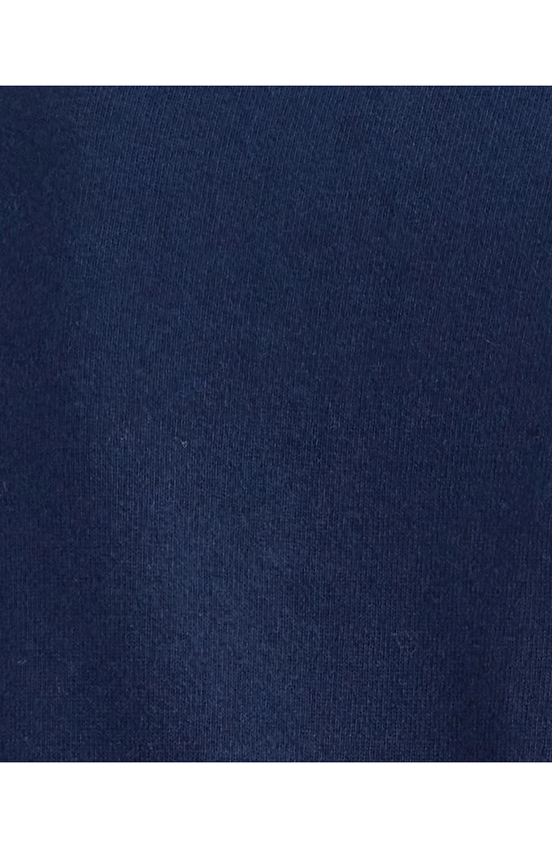 Tipped Cotton & Wool Polo Sweater