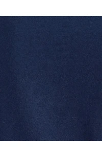 Tipped Cotton & Wool Polo Sweater