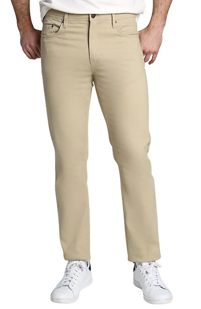 Straight Leg Stretch Twill 5-Pocket Pants