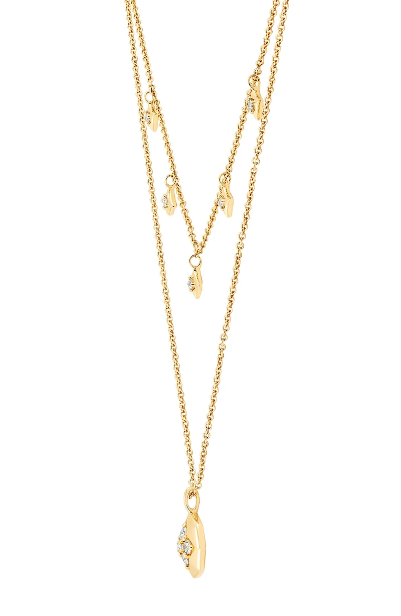 Diamond Layered Necklace