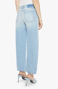 The Full Pipe Flood High Waist Barrel Leg Jeans