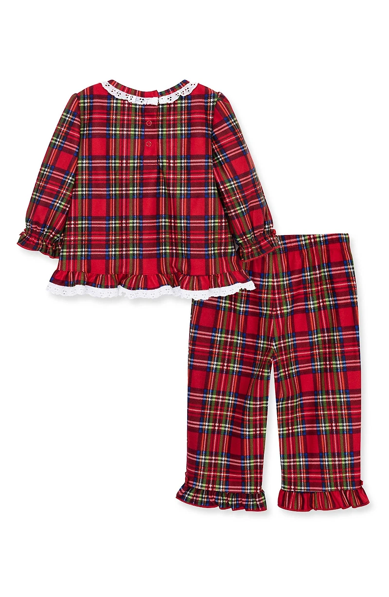 Plaid Two-Piece Pajamas