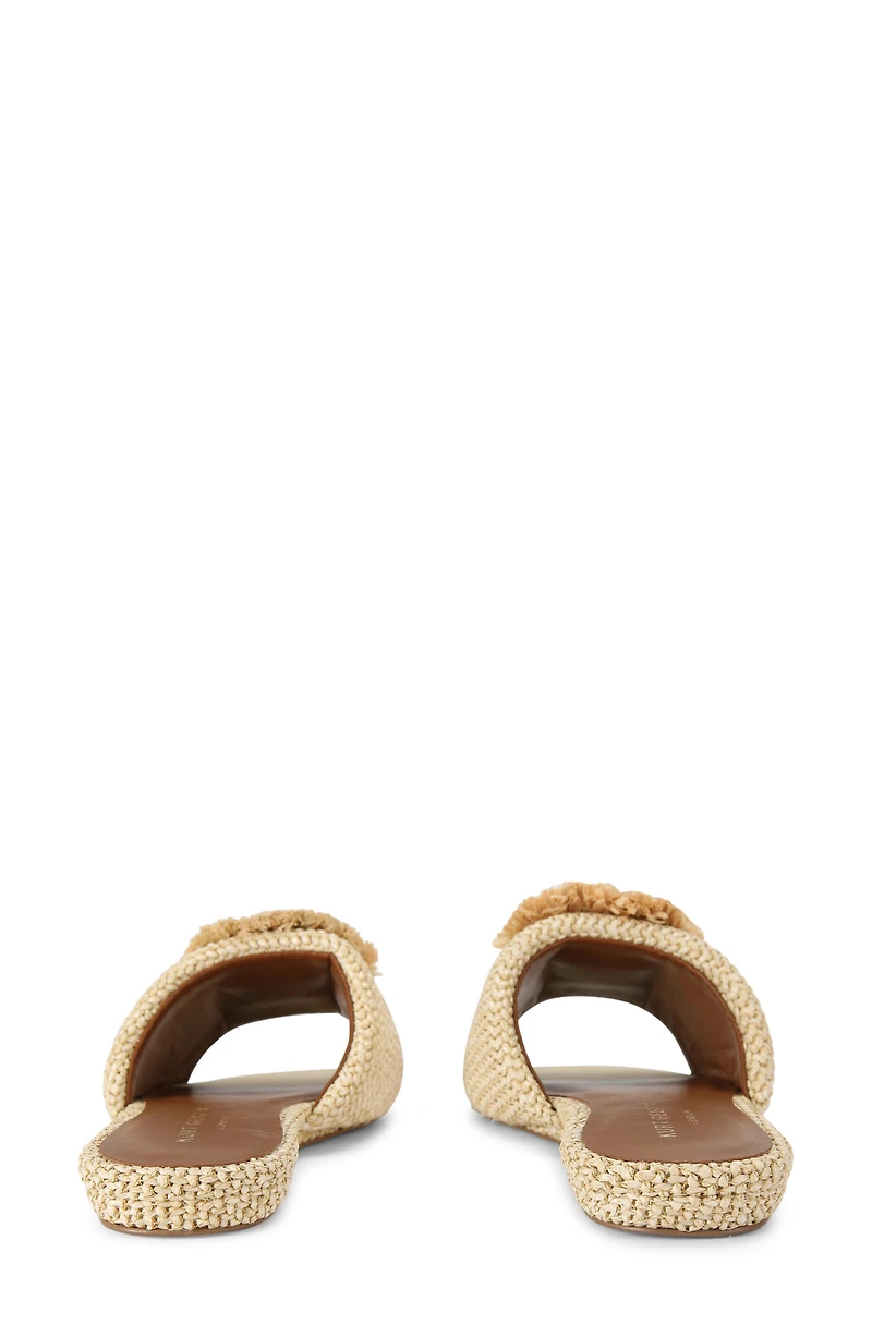 Eye Woven Slide Sandal