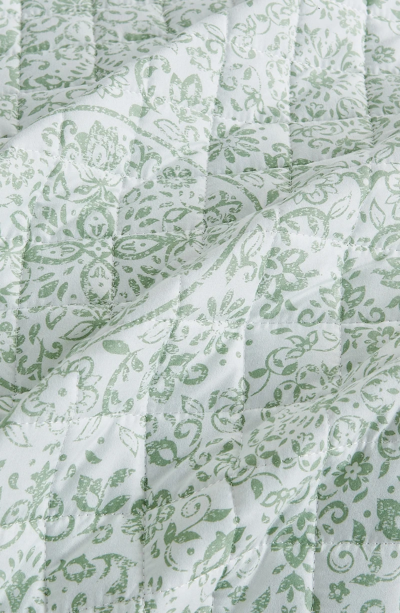 Floral 3-Piece Quilt Set