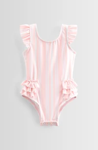 Ruffle One-Piece Swimsuit
