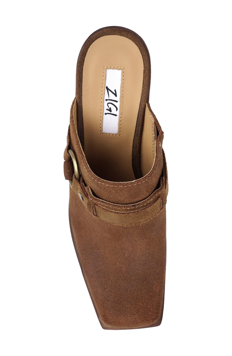 Bretti Block Heel Mule