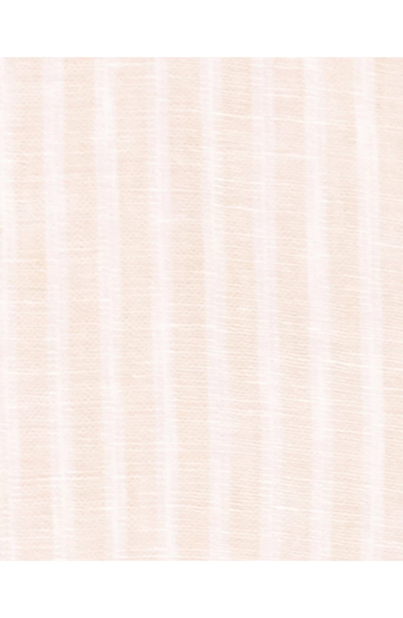 Irving Stripe Short Sleeve Linen Button-Up Shirt