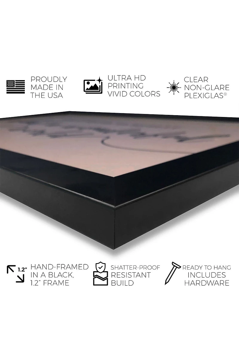 Kitty Bath Time Pink Framed Wall Art