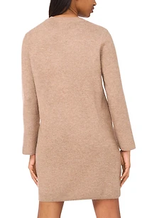 Crewneck Long Sleeve Dress